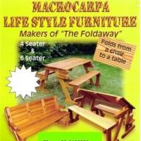 Macrocarpa Foldaway Seats