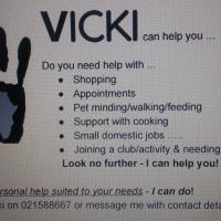 Vicki can help you