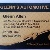 Glenns Automotive Services