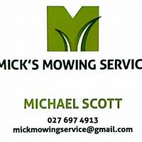 Micks Mowing Service