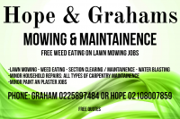 Hope & Graham's Mowing and maintainence