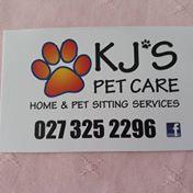 KJ's Home & Petsitting Services