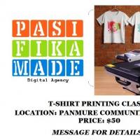 LEVI DESIGN T-Shirt Printing Classes in Panmure