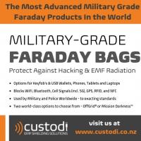 Custodi EMF & Data Protection Faraday Shielding Products