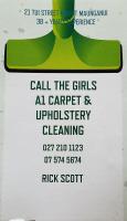 CALL THE GIRLS at A1 Carpet & Upholstery Cleaning