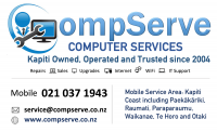 Compserve Computer Services - Since 2004 - Raumati, Paraparaumu,