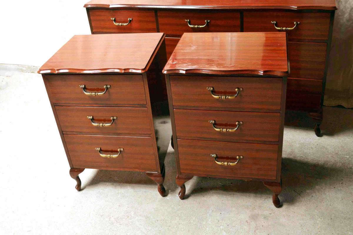 used queen anne bedroom furniture