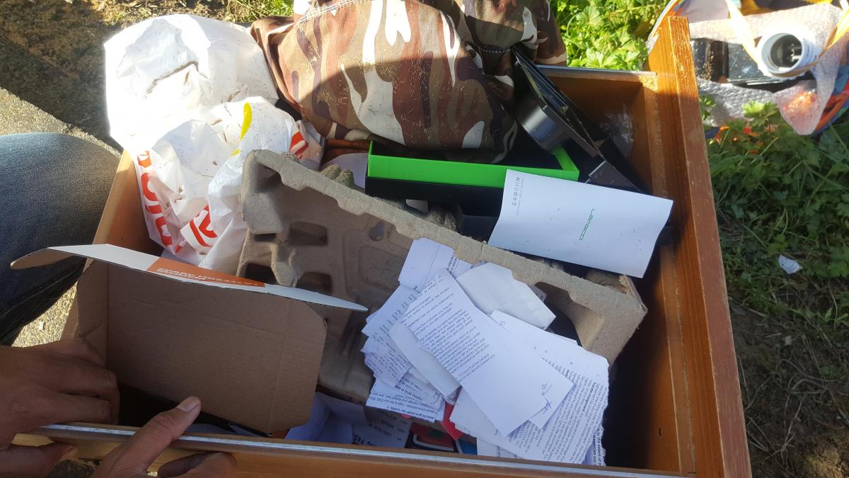 Illegal rubbish dump Neighbourly Otara, Auckland