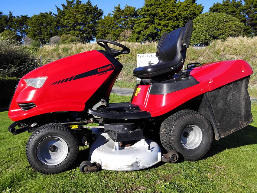 Masport ride discount on lawn mower