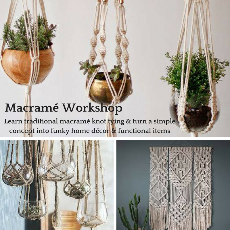 Macramé Workshop - On Demand