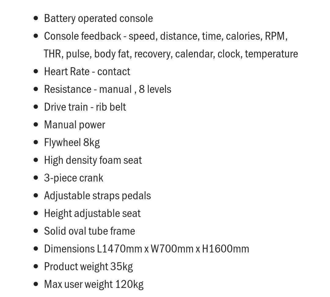 Fuel 3.0 2024 exercycle