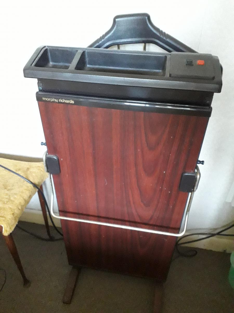 Morphy Richards trouser press with hanger in good working condition