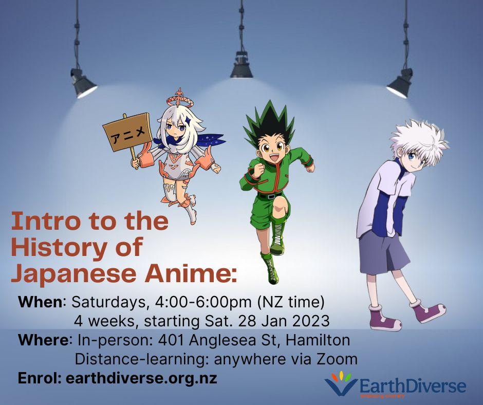 EarthDiverse: Calling all Japanese Anime lovers! - Neighbourly Hillcrest,  Hamilton