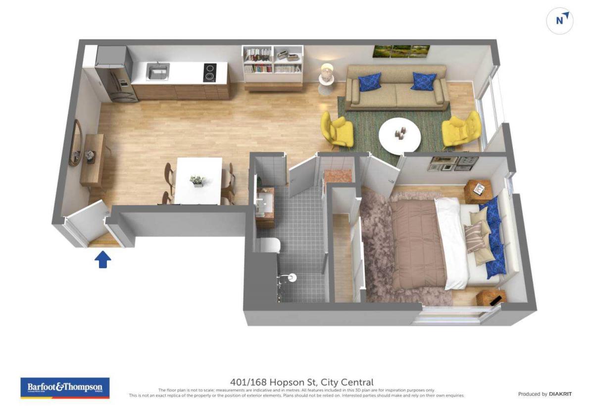 Urgent Sale 1 Bedroom apartment on Hobson Street Real Estate Listing